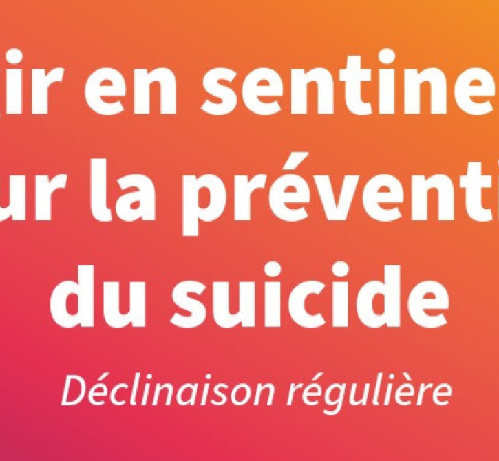 Agir en sentinelle pour la prévention du suicide - Déclinaison régulière